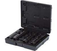 KS Tools 913.1290 Serie di Bussole Profilo Conico-Elicoidale, Extra Lunghe, 4 Pezzi, 17-21 mm, 1/2"
