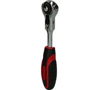 KS Tools 914.1405 Cricchetto a testa snodabile con impugnatura mini a T MODIFIX da 1/4", 72 denti