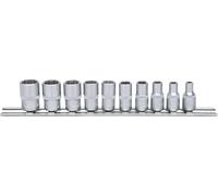 KS Tools 917.0625 Serie bussole poligonali 1/4", 10 pz