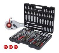 KS TOOLS 917.0779 Set di bussole 179 testina/e Acciaio al cromo vanadio 9 kg