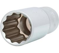 KS Tools 917.1271-E 1/2" Bussola poligonale,lunga,22mm su rimorchio