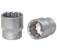 KS Tools 917.4813 3/8" Bussola poligonale,25/32"