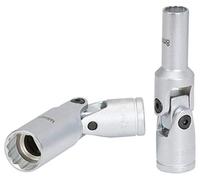 KS Tools 917.4858 3/8" Bussola poligonale con snodo, 17mm