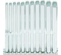 Serie di bussole poligonali 3/8 Dogana CHROMEplus, 11 pz, lunga, 8 -19 mm