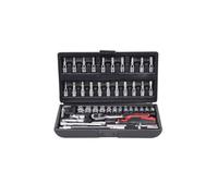 KS Tools 918.0648 1/4" CHROMEplus Serie di chiavi a bussola, 48 pz