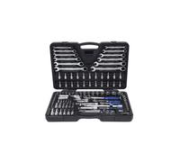 KS Tools Chiavi a bussola 1/4"+3/8"+1/2" CHROMEplus, 124pz. Quantità:1
