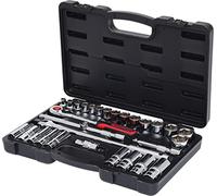 KS Tools 918.0830 CHROMEplus Serie di Chiavi a Bussola, 30 Pezzi, Pollici, 1/2"