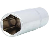 KS Tools 918.1246-E 1/2" Bussola esagonale CHROME lunga,16mm su rimorchio