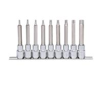 KS Tools Bussole per bit 1/2" CHROMEplus TX, lunghe, 9pz. T20-T60 Quantità:1