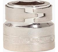 KS Tools 918.1422 CHROMEplus Adattatore per Inserti, con Anello di Serraggio, 1/4"