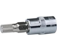 KS Tools 918.1443-E 1/4" Bussola p.viti XZN CHROMEplus M6 su rimorchio