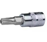 KS Tools Bussola CHROMEplus 1/4" per bit TX con foro frontale, TB30 Quantità:1