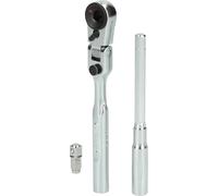 KS Tools Cricchetti reversibili 1/4" con adattatore per bussole, 3pz. Quantità:1