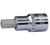 KS Tools Bussola CHROMEplus 1/2" per bit a esagono incassato, corta, 6mm Quantità:1