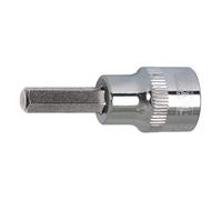 KS Tools 918.1609-E 1/2" Bussola p.viti a esagono incassato CHROME corta,9mm su rimorchio