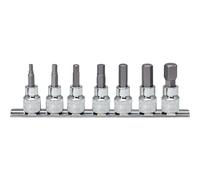 KS Tools Set bussole per bit CHROMEplus 1/4", 7pz. 2,5-8mm Quantità:1