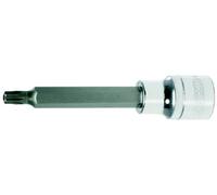KS Tools Bussola CHROMEplus 1/2" per bit TX con foro frontale, lunga Quantità:1