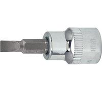 KS Tools 918.1796 CHROMEplus Bussola per Viti a Intaglio, 18 mm, 1/2"