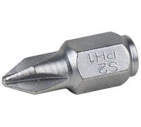 KS Tools 918.3043 Mini inserti 1/4" per viti con impronta a croce PH 2, 18 mm
