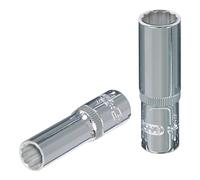 KS Tools 918.3758 Bussola poligonale 3/8" CHROMEplus, lunga, 3/8"