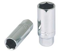 KS Tools 918.3805-E 3/8" Bussola p.candele CHROMEplus 18mm su rimorchio