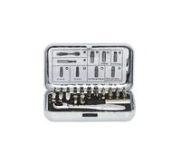 KS Tools 918.4600 CHROMEplus Serie di Inserti, 31Pezzi, 1/4"