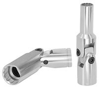KS Tools 918.4851 3/8" Bussola poligonale con snodo, 10 mm