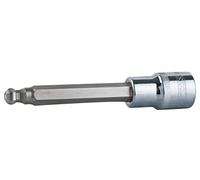 KS Tools 918.5312 1/2" Bussola p.viti a esagono incassato c.testa sferica CHROME lunga,5mm