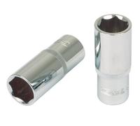 KS Tools 918.5357 1/2" Bussola esagonale CHROME lunga,23mm