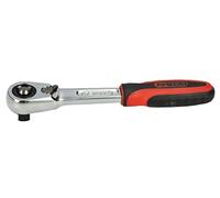 KS TOOLS - 920.1416 - Mini cricchetto reversibile 72 denti 1/4" Ultimate - L.115 mm