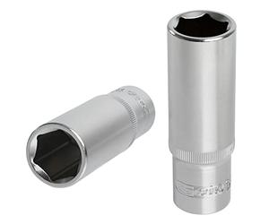 KS Tools 922,1249 ultimate bussola lunga, 6 scanalature, 1/2 ", 19 mm | Douille longue 6 pans ULTIMATE 1/2'', 19 mm, Chrome Vanadium, résistant