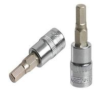 KS Tools 922.1467 - Chiave a bussola esagonale 1/4", L.37 mm - 10 mm