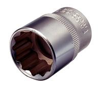KS TOOLS 922.1625 - Bussola a 12 punte, 25 mm