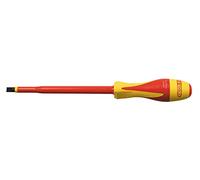 KS Tools Cacciavite a fessura 922.6207, bimateriale isolato 1000 V, 8,0 x 175 mm