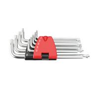 BRONZEplus Serie di chiavi maschio esagonali piegate 8 pz