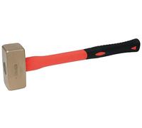 KS Tools 963.2069 BRONZEplus Mazzetta 6000 g, con manico in fibra di vetro