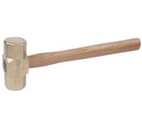KS Tools 963.2081 BRONZEplus Mazzetta da minatore 1500 g, con manico in Hickory