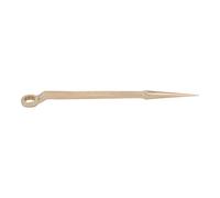 KS Tools 963.8181 BRONZEplus Chiave poligonale per montaggio con perno, curvata 30 mm