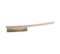 KS Tools 963.9581 BRONZEplus Spazzola, filo ondulato in lega tin-bronze, 3 file