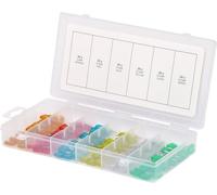 KS Tools 970.0280 Assortimento di mini-fusibili, 5-30A, 120 pz