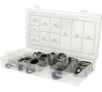 KS Tools 970.0760 Gamma guarnizioni ad anello con spallamento, Ø 6-24mm, 150 pz