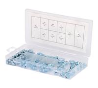 KS Tools 9700030 Assortimento di ingrassatori, M6-8-10x1,0, 110 pz 1 pz.