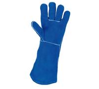 KS Tools 9857040 985.7040 Guanti in pelle per saldatore lunghi, 10