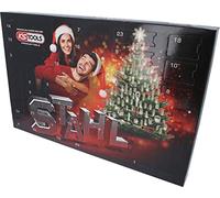 KS Tools 999.4444 Calendario dell’avvento, set di chiavi a bussola, 131 pz