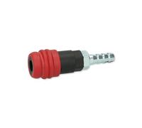 KS Tools 999.9097 Giunto di sicurezza per aria compressa a 2 livelli con guaina flessile, 11mm