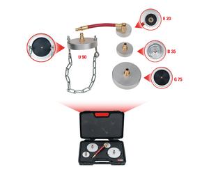 KS Tools Adattatori universali per lo spurgo dei freni, 4pz. Quantità:1