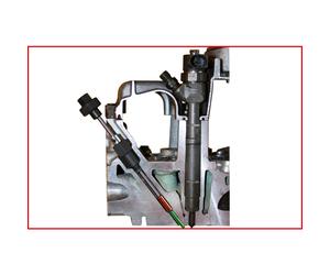 KS TOOLS Alesatore per Glühstiftkanal, 3in1 Glühkerzen-reibahle M10 X 1,0