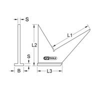 KS Tools Angolo obliquo KS Tools Quantità:1