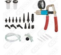 KS 150.1900 - Kit pompa a pressione e a depressione, 7 pezzi