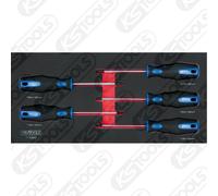 KS TOOLS Bba Set Cacciaviti Tx Foro, 5-tlg 1/3 Systemeinlage Torx